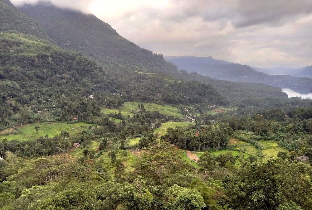 В центре Шри Ланка