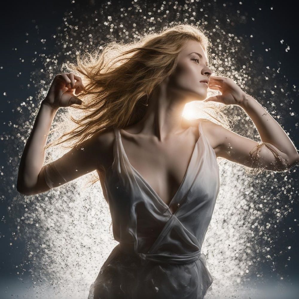 Girl with blond hair