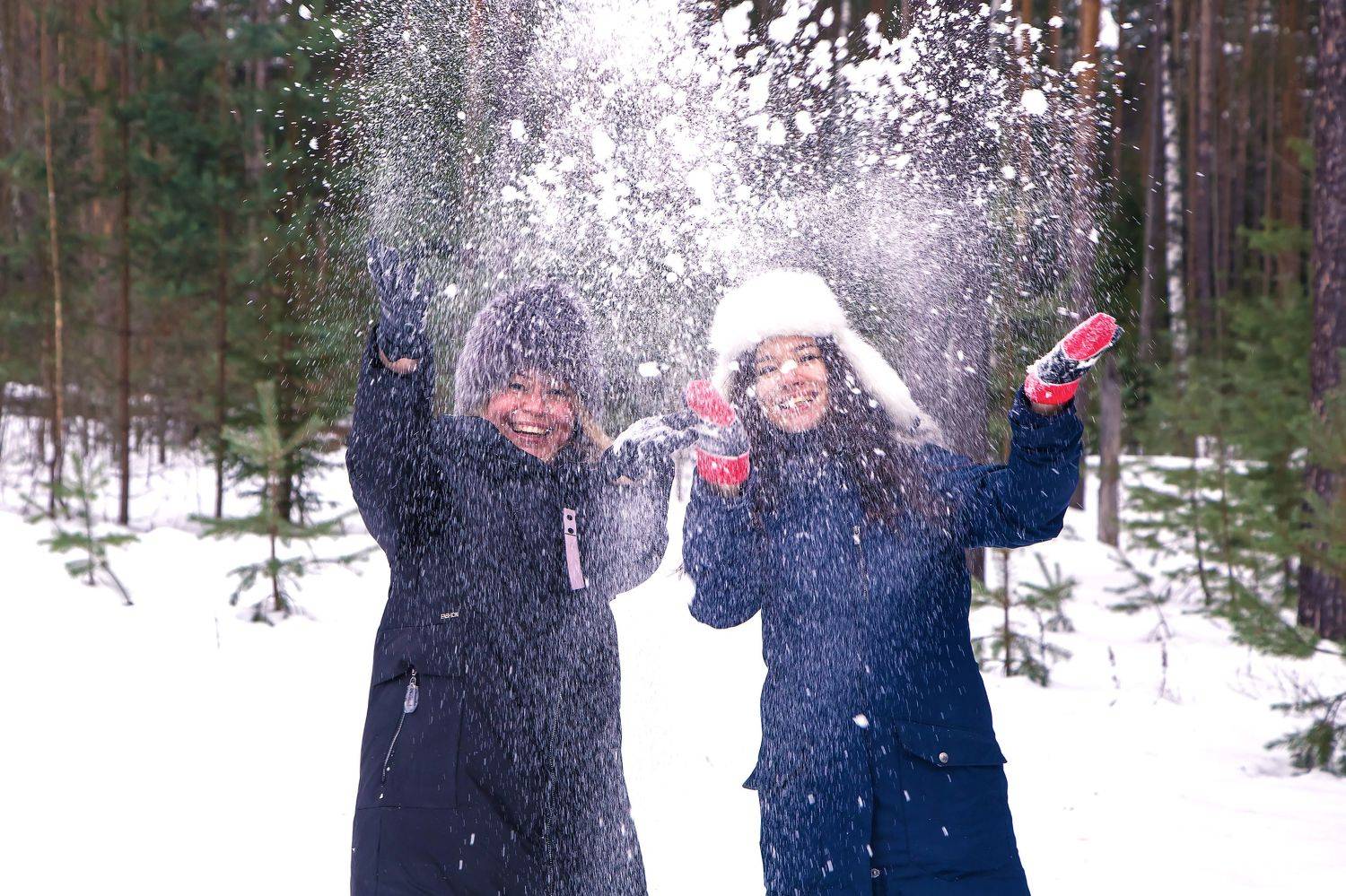 Снежный дождь