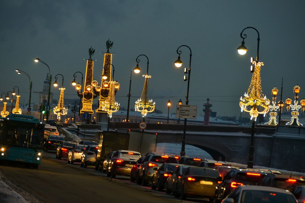 Новогодний Санкт-Петербург