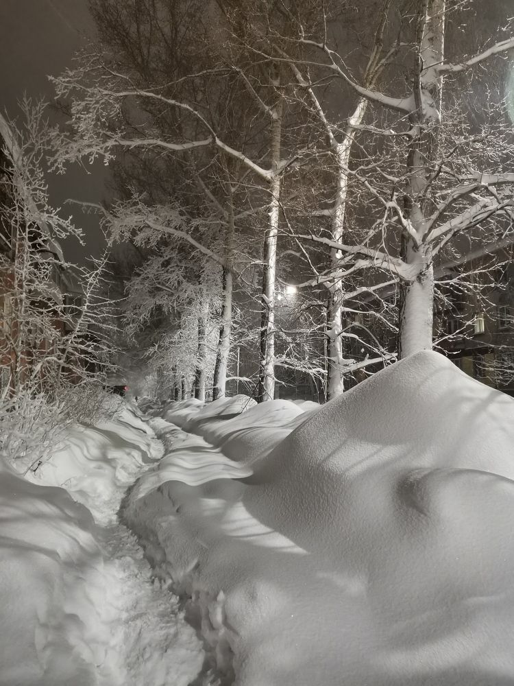 Зимний  вечер