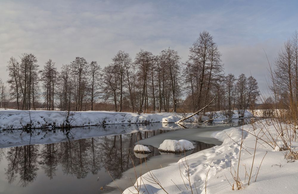 Январь, полдень.