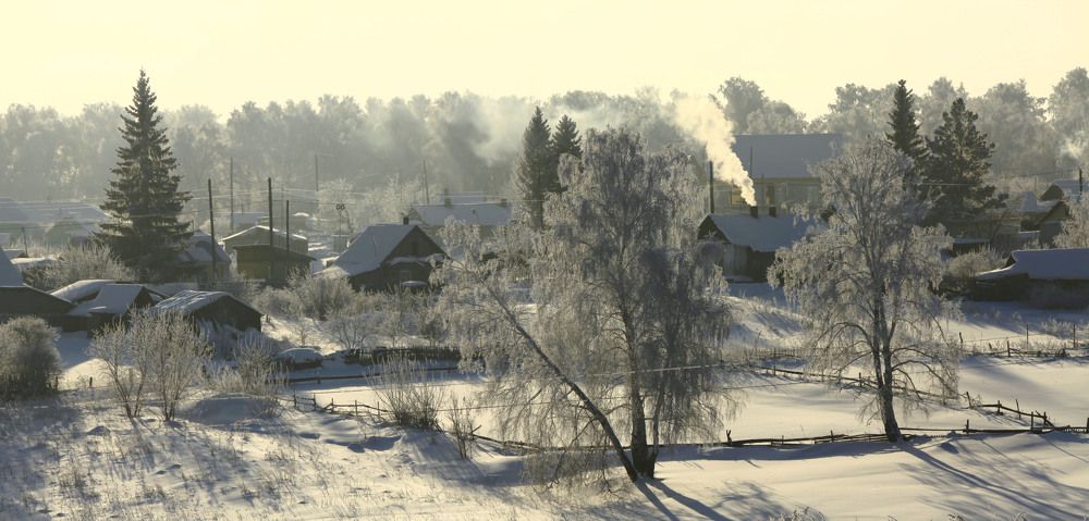 Утро в деревне