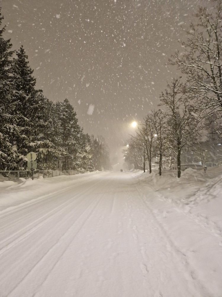 Но очень много снегу!