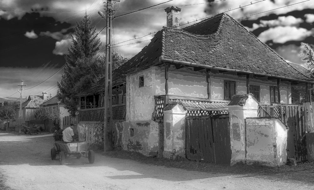 Street in the village