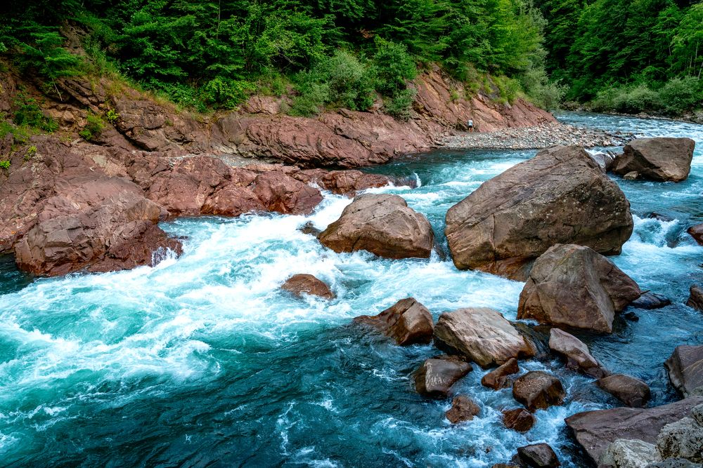 Пороги на р. Белая