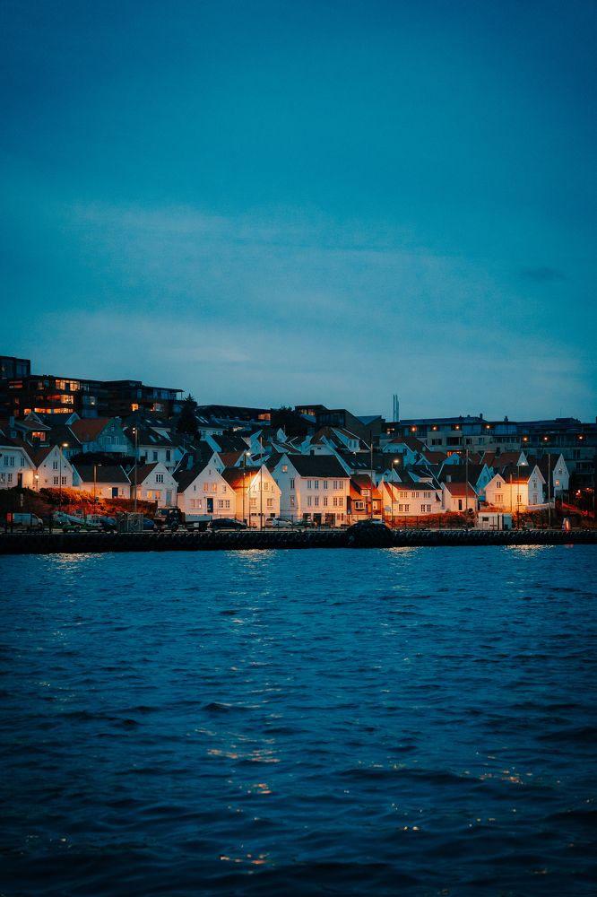 BLUE HOUR IN STAVANGER