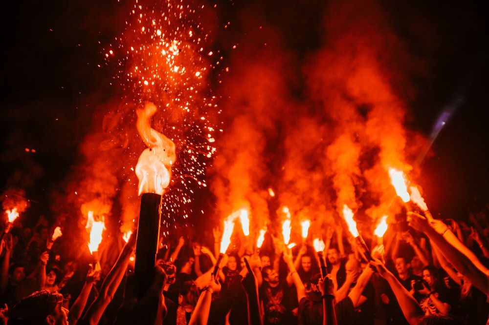 Поднимаем фаер в небо