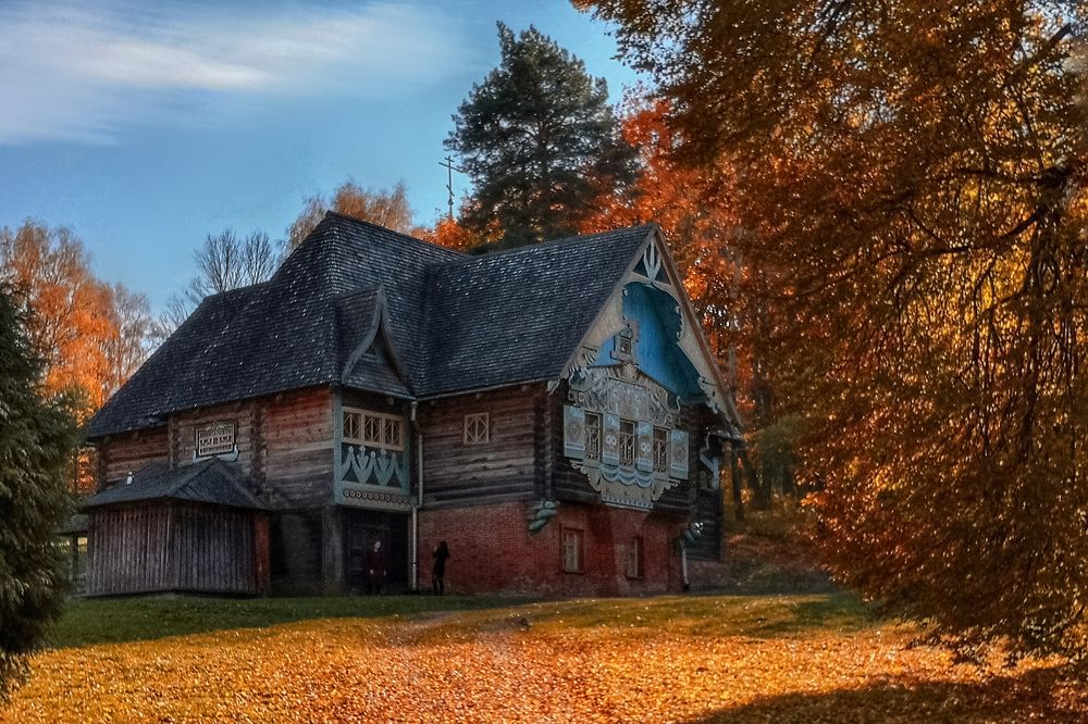 Осень в Талашкино.