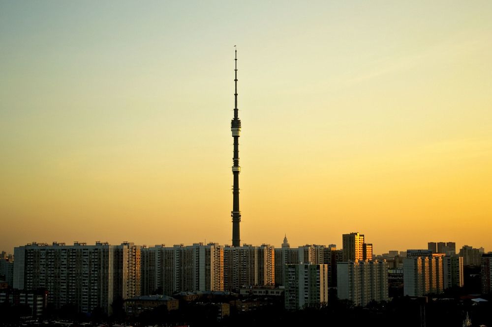 с колеса обозрения