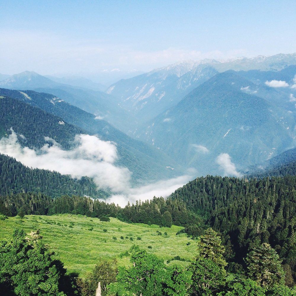 Высокогорье Абхазии. 3000 м над уровнем моря