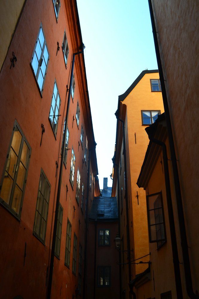 Яркий Стокгольм.