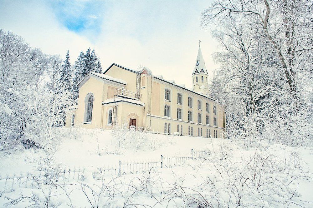 Лютеранская кирха в Токсово