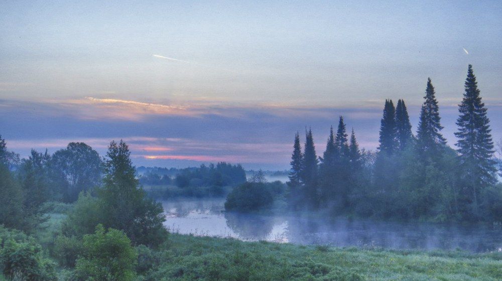 Рассвет на старице