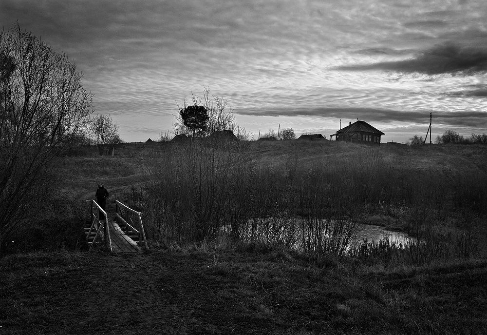 Деревенская осень