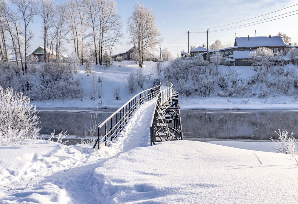 Парящая река Белая Холуница