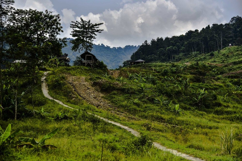 Towards Sentul Hill (Bogor)