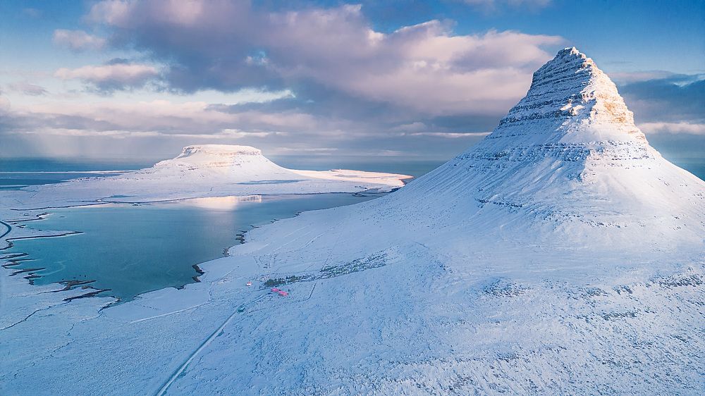 Kirkjufell from above