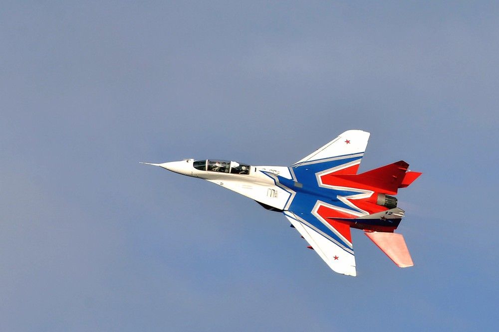 МиГ-29 пилотажной группы «Стрижи».