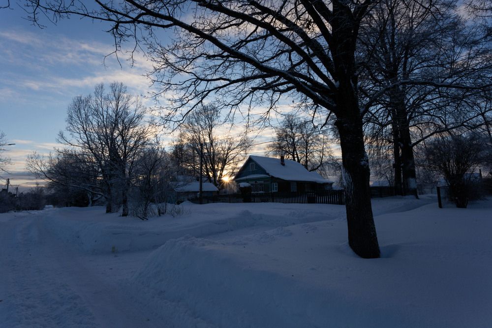 Смеркалось