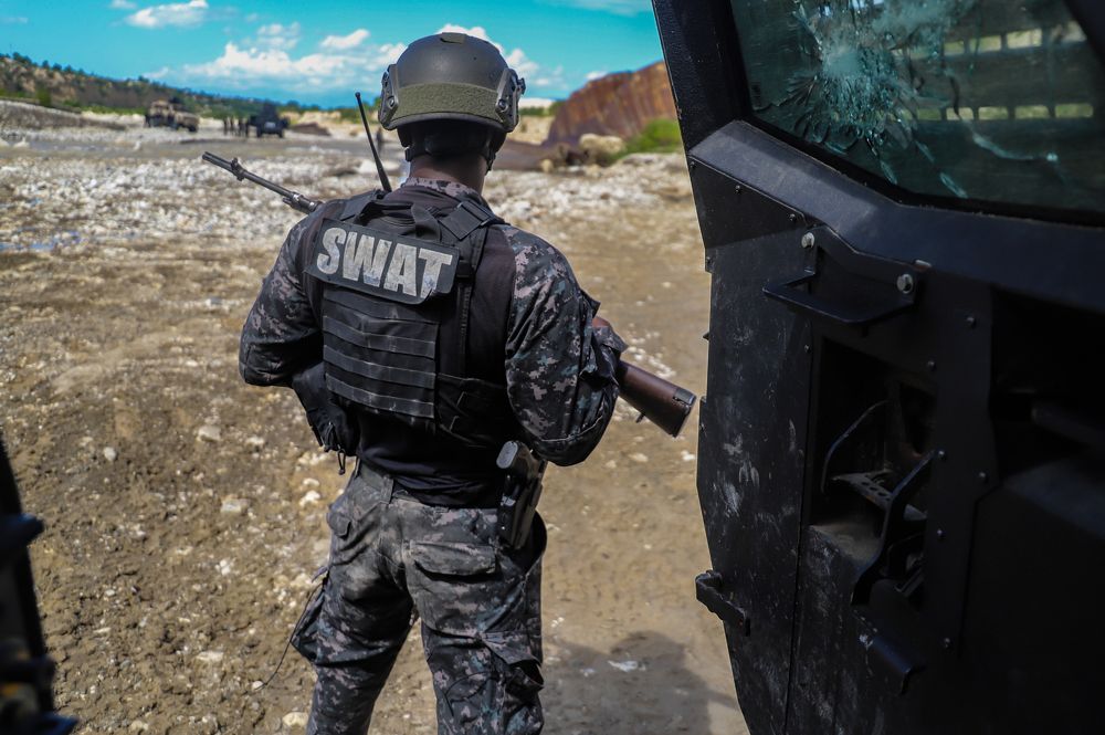 Haitian National Police operation