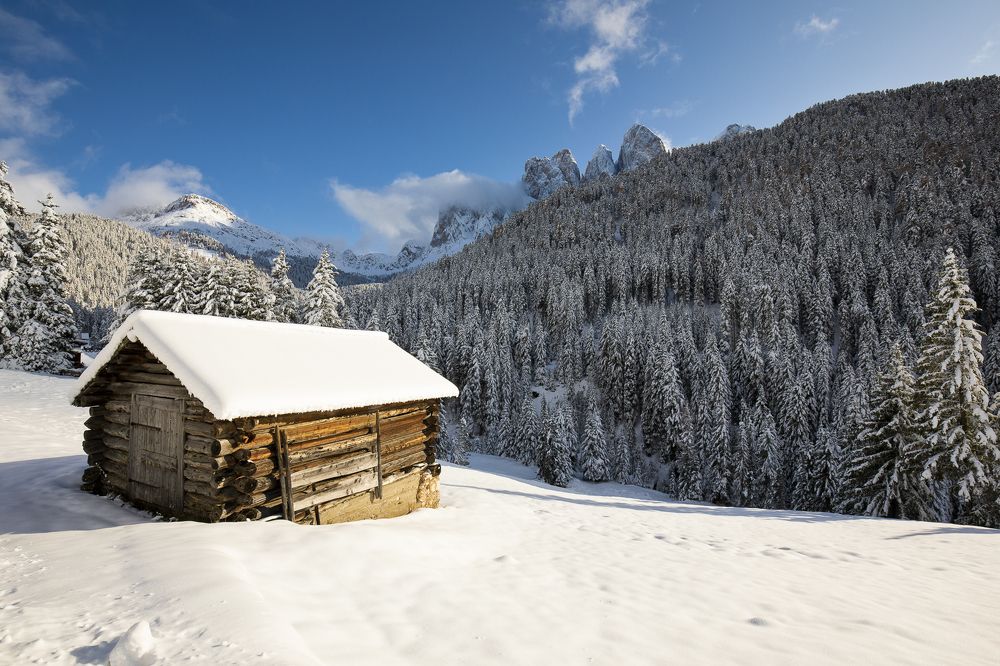 Dolomites hut
