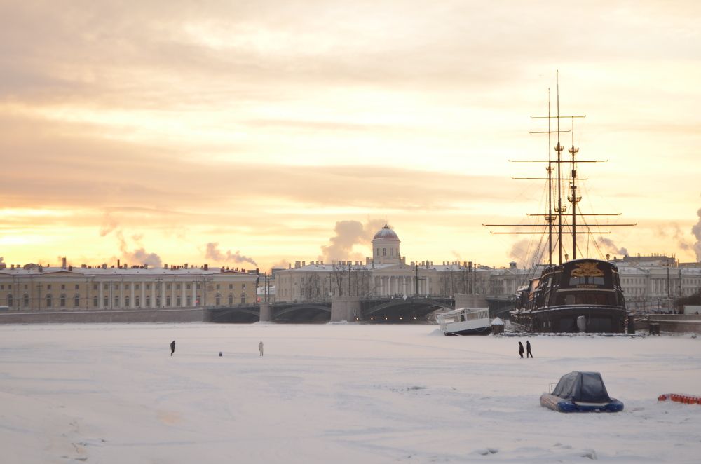 Январский Петербург