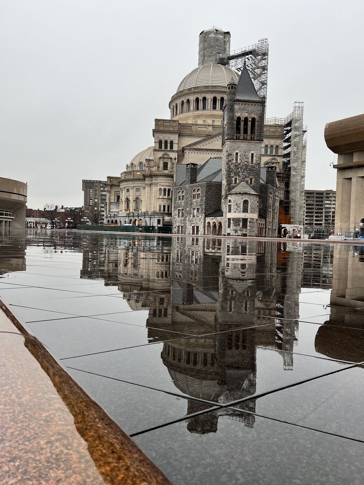 Reflection in the pool