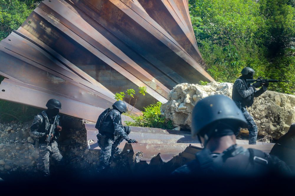 Haitian National Police operation