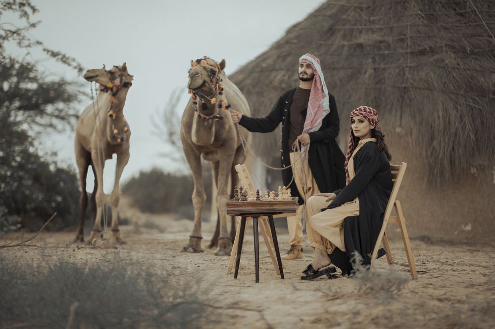 Harmony in the Dunes: A Cameleer Couple's Journey