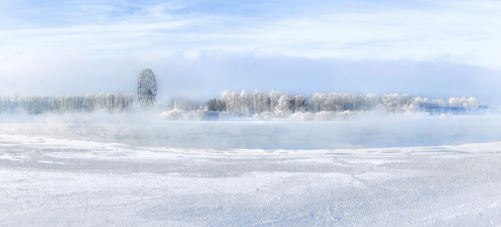 Панорама на Ангаре.