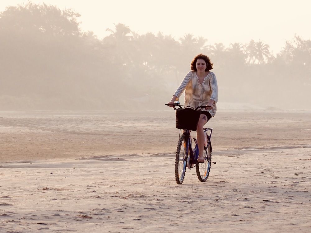 На велосипеде вдоль океана