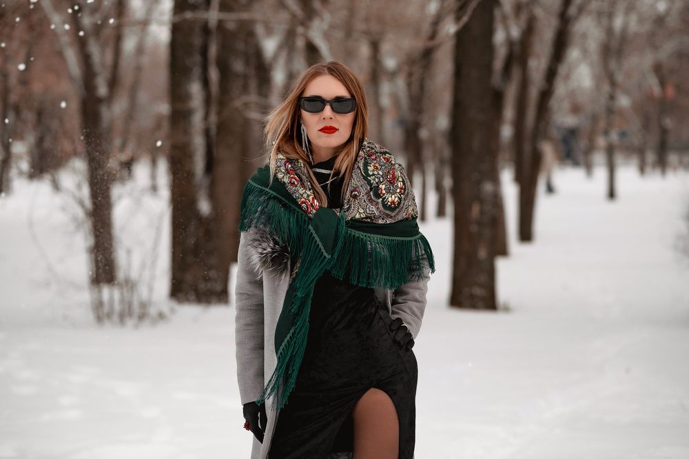 из серии Зимний портрет