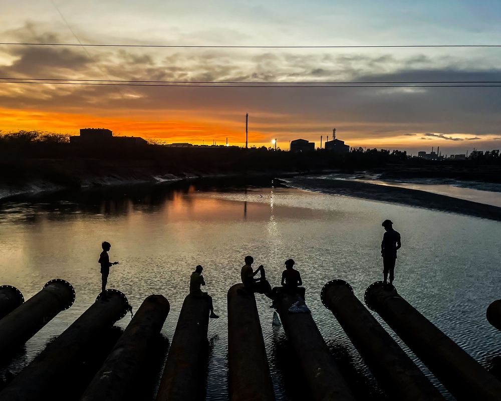 Darkness increasing the value of light !