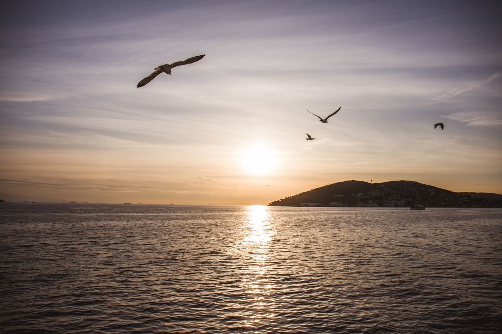 Sunset in Istanbul