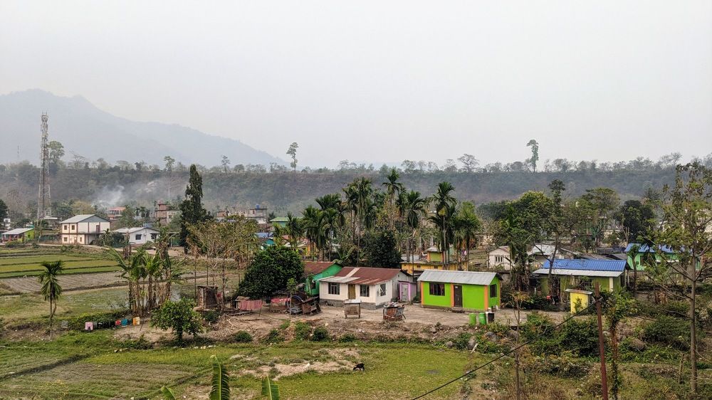 Serene Village Vista