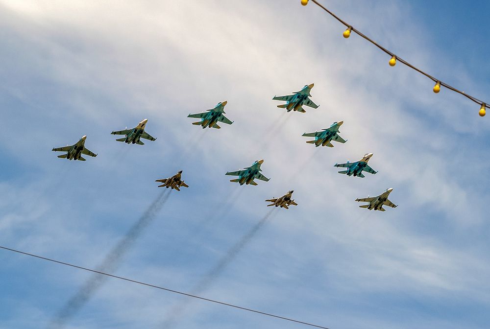 Над Ленинградским проспектом