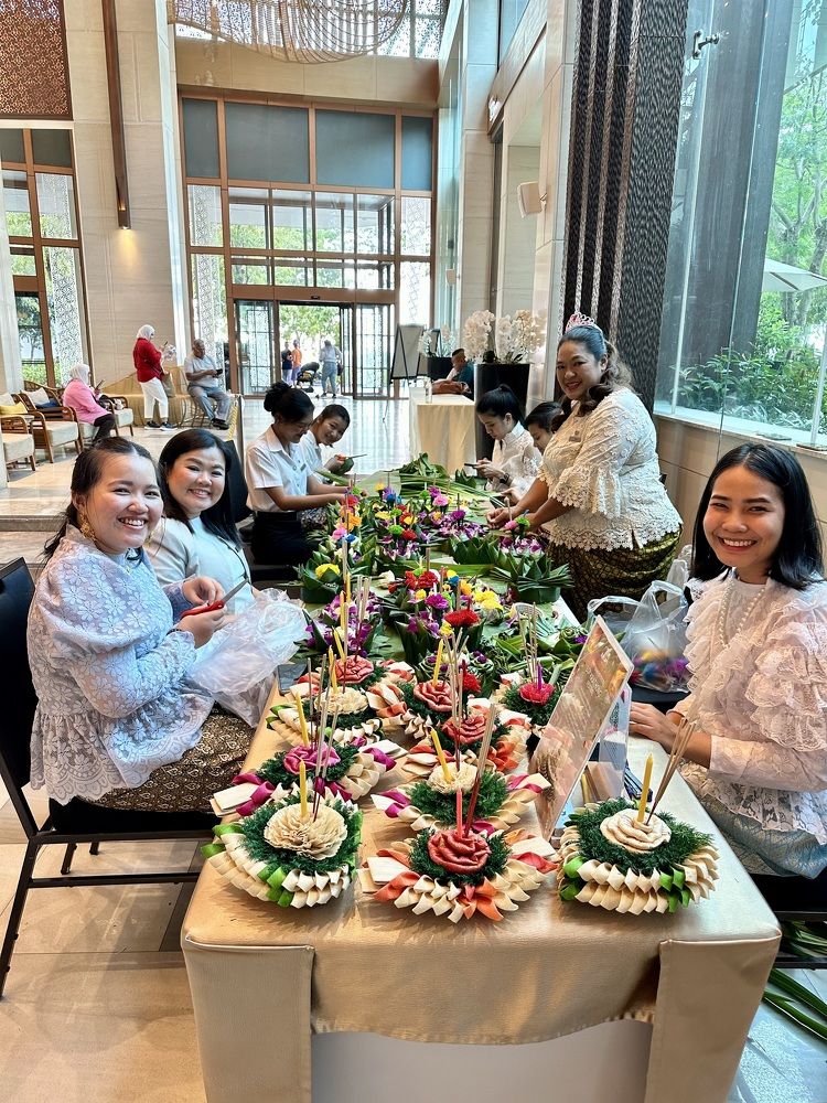 Подготовка к фестивалю.