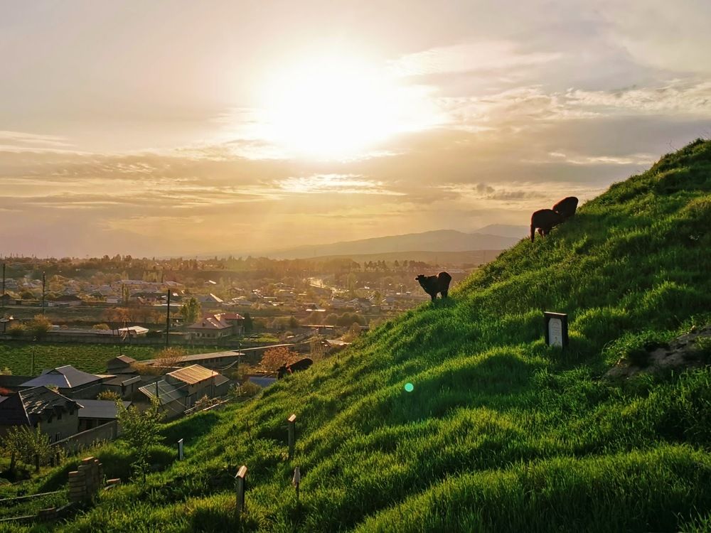 Village life, Shahristan area, Tajikistan