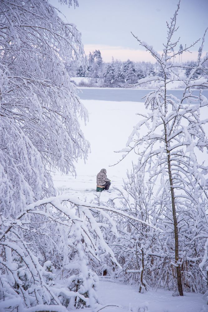 Подлёдная рыбалка/Ice fishing