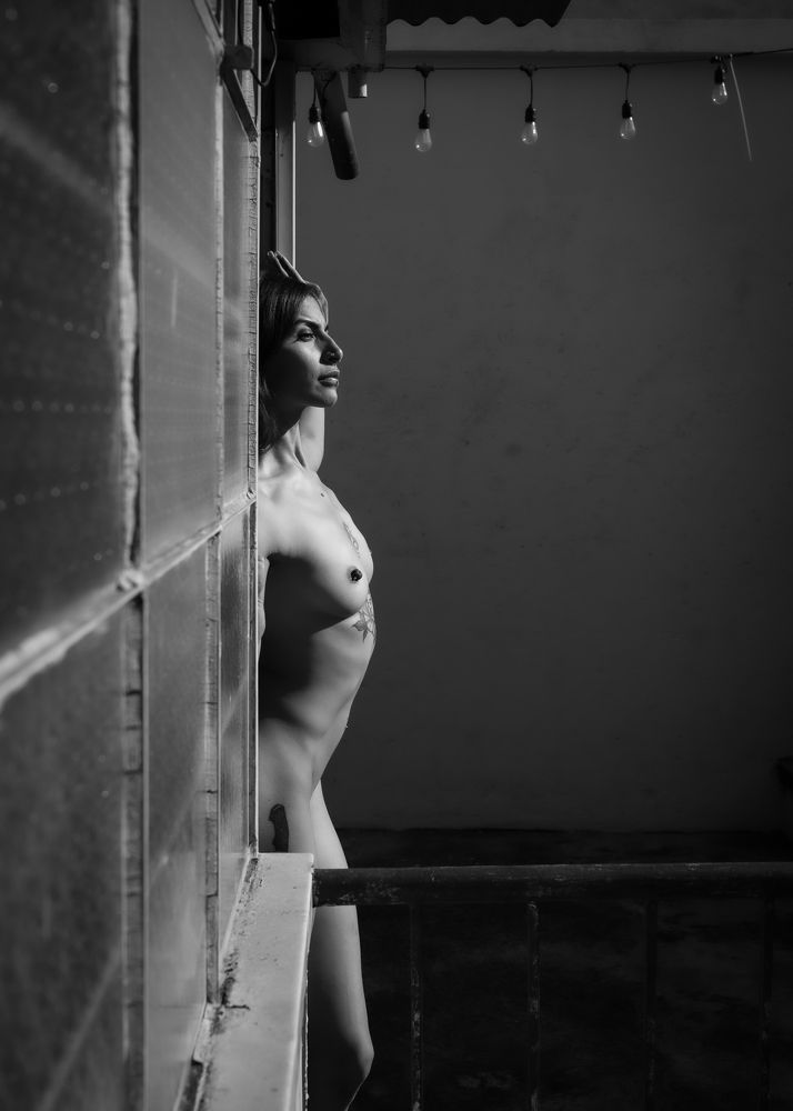 Natural light photoshoot