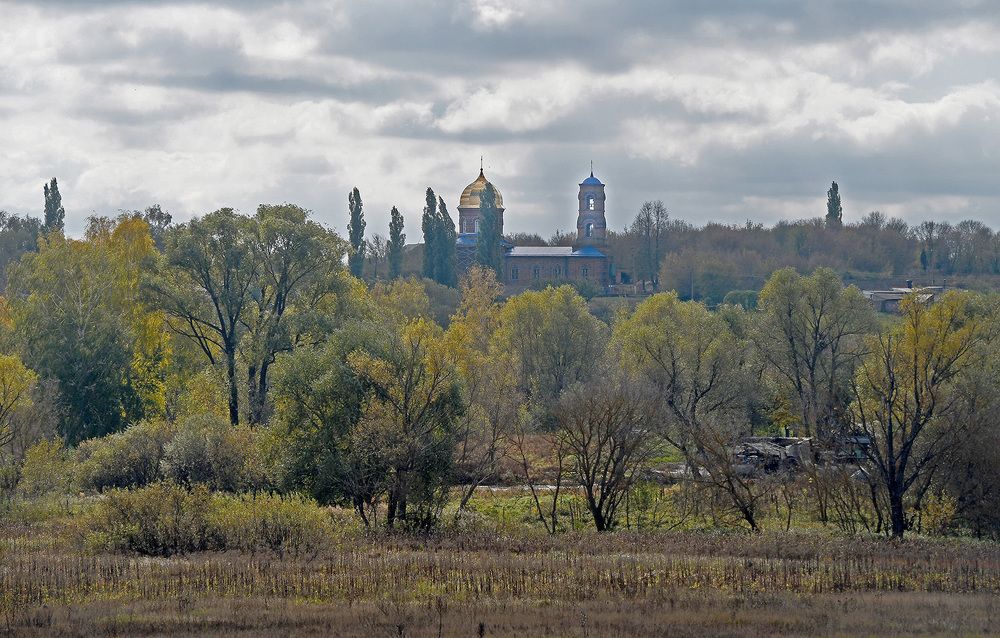 Осень в деревне.