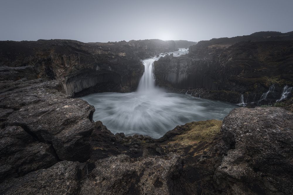 Aldeyjarfoss waterfall