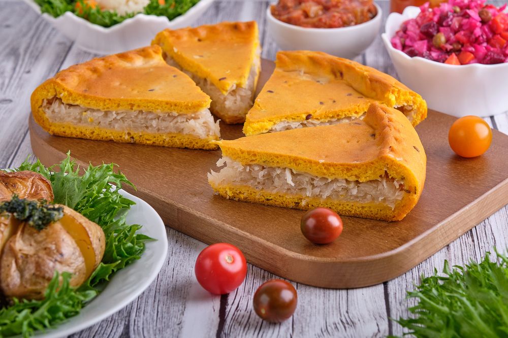 Пирог с капустой