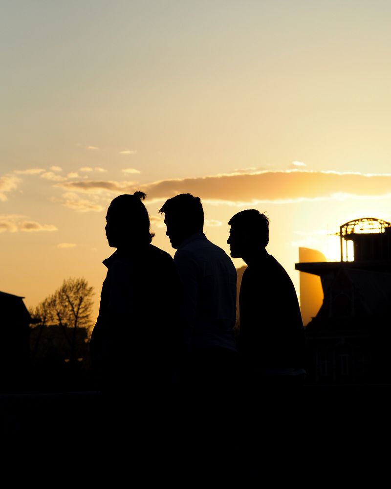 Закатные силуэты