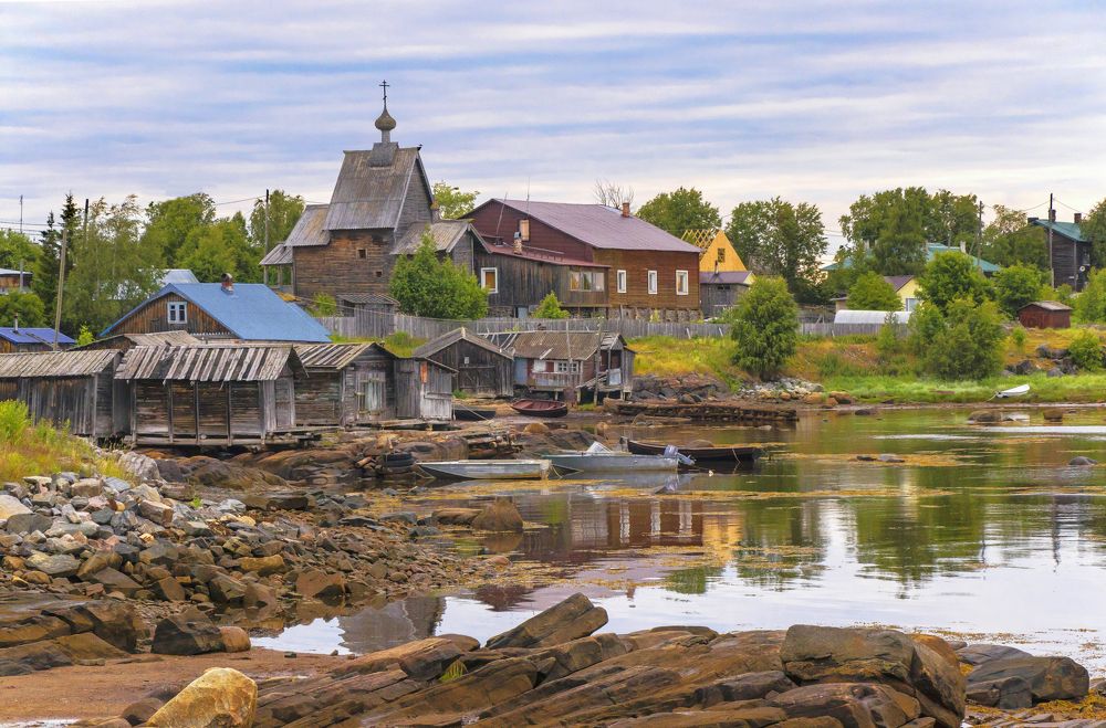 Утро в Рабочеостровске
