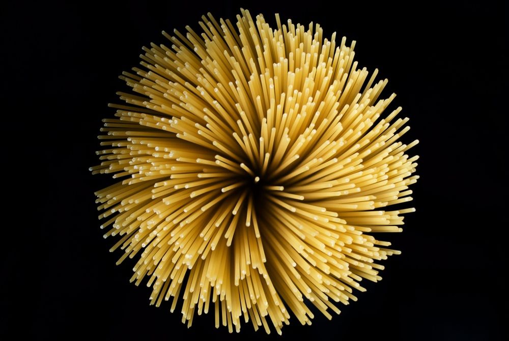 Цветок спагетти