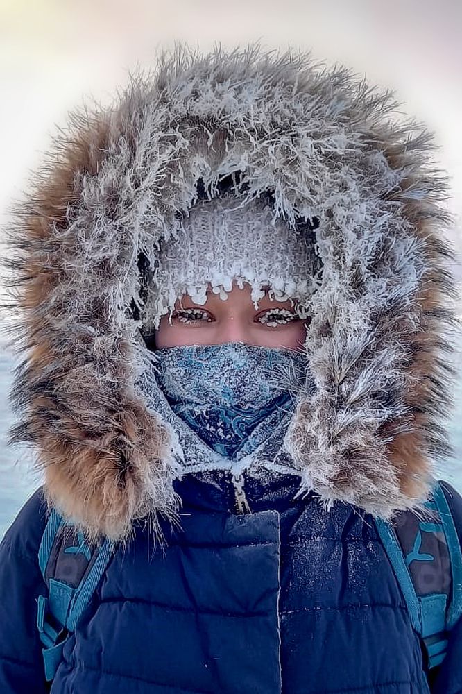 Зимний макияж