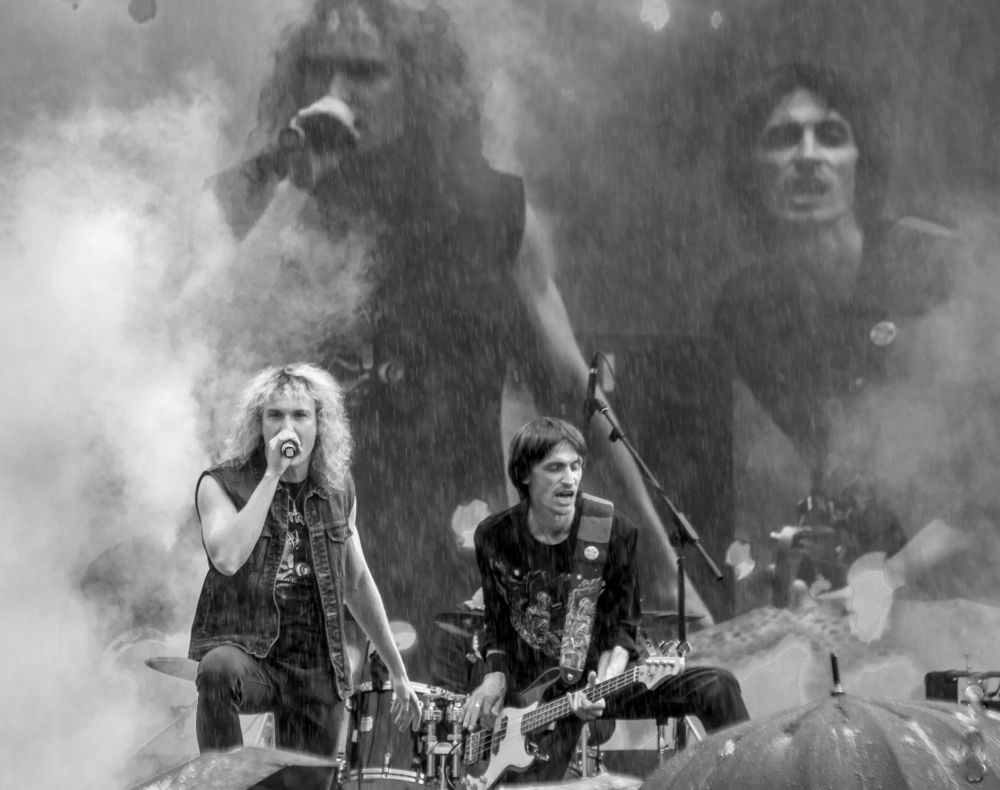 Дуэт под дождем