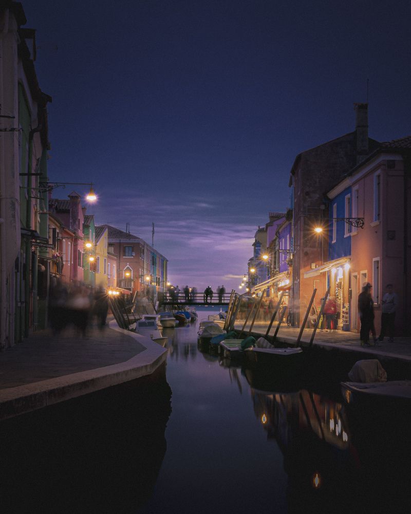 Nocturnal Symphony in Burano